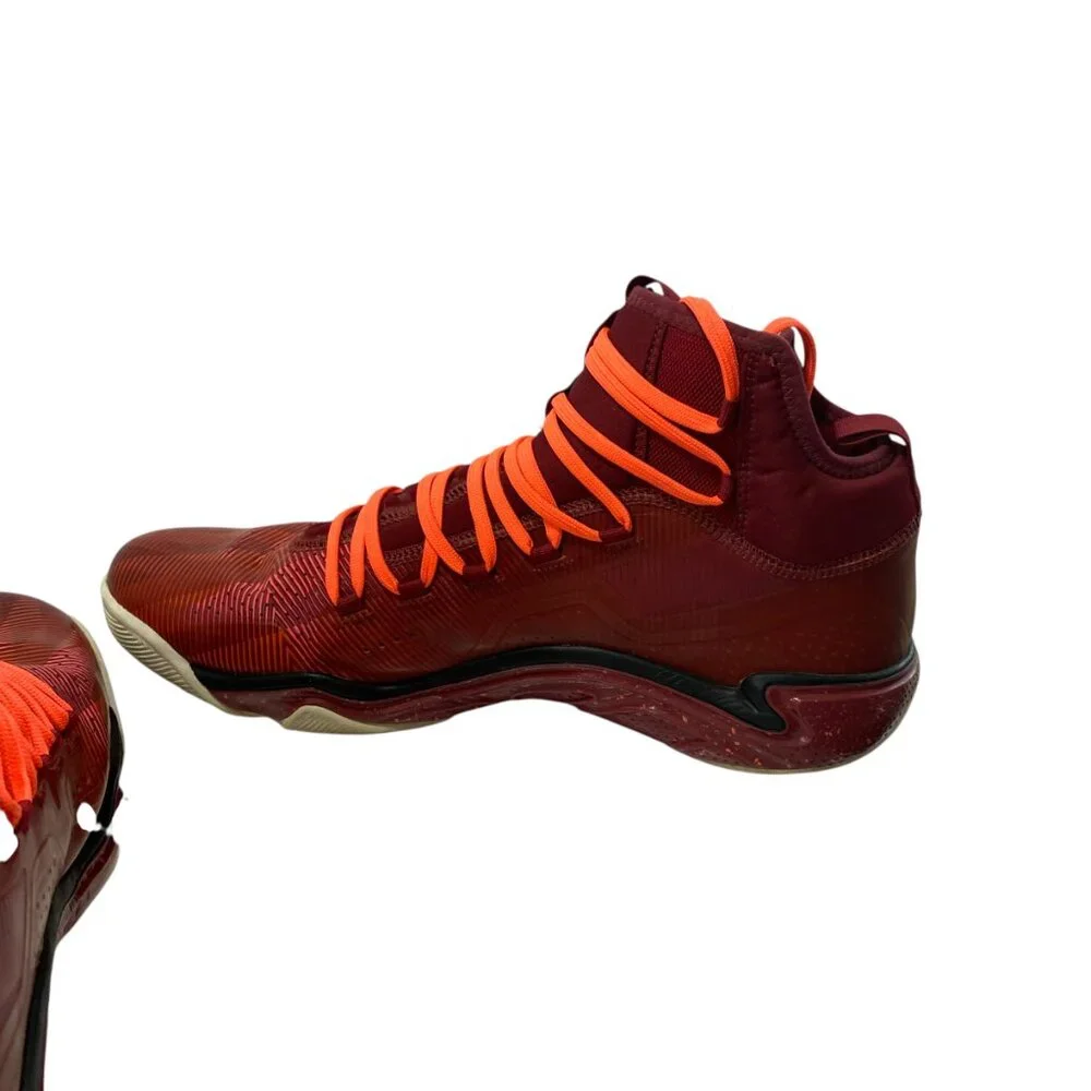 Under‎ Armour Micro G Pro Basketball High Top Ankle Support Shoes Mens 14 Red